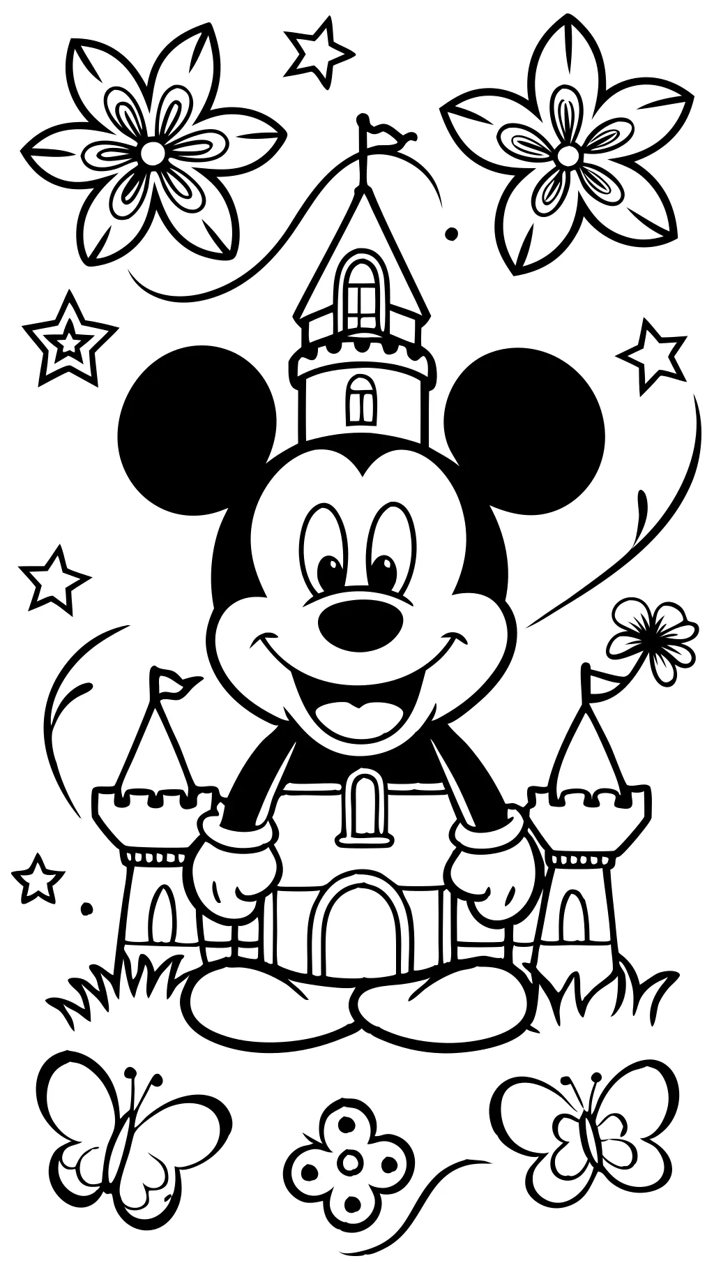 disney coloring book pages